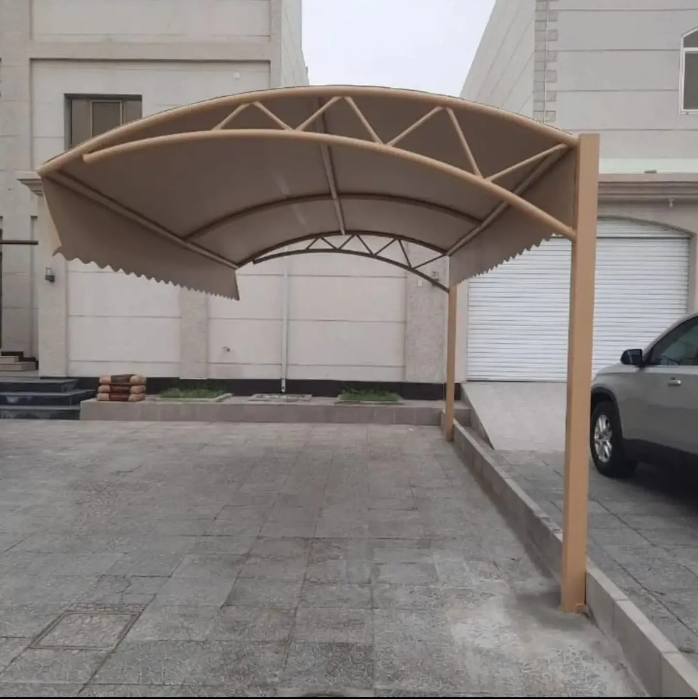 مظلات سيارات مظلات حدائق مظلات ممرات مظلات كابولي في أبها