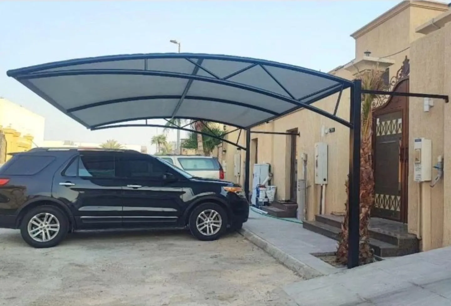 مظلات سيارات مظلات حدائق مظلات ممرات مظلات كابولي في أبها