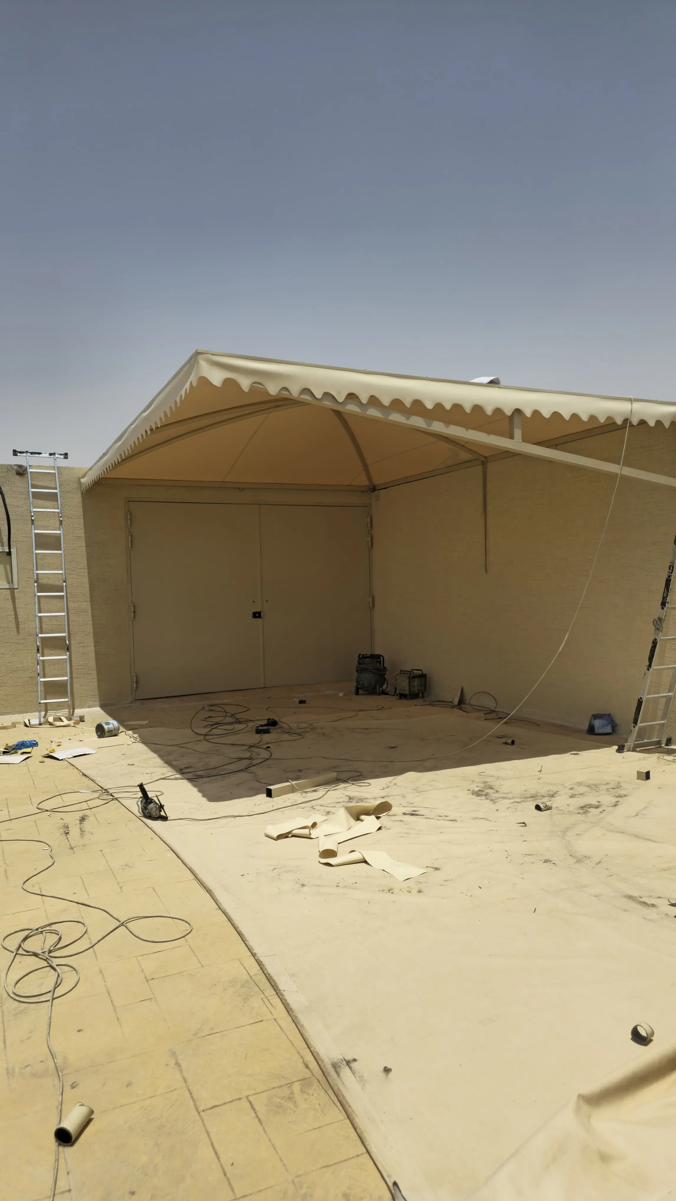 مظلات وسواتر الجنوب لاحواش الفلل منازل دليل الفخامة والحماية