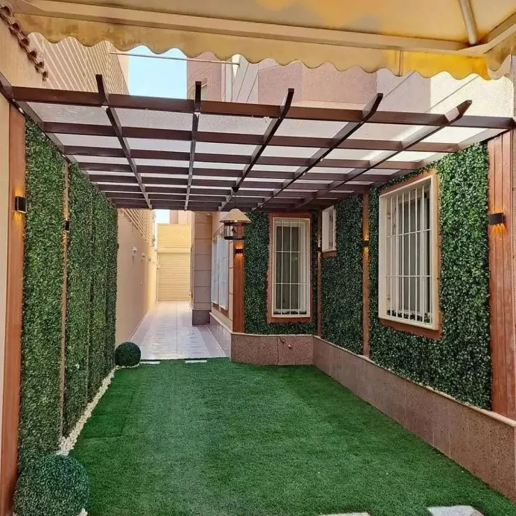 مظلات وسواتر الجنوب لاحواش الفلل منازل دليل الفخامة والحماية