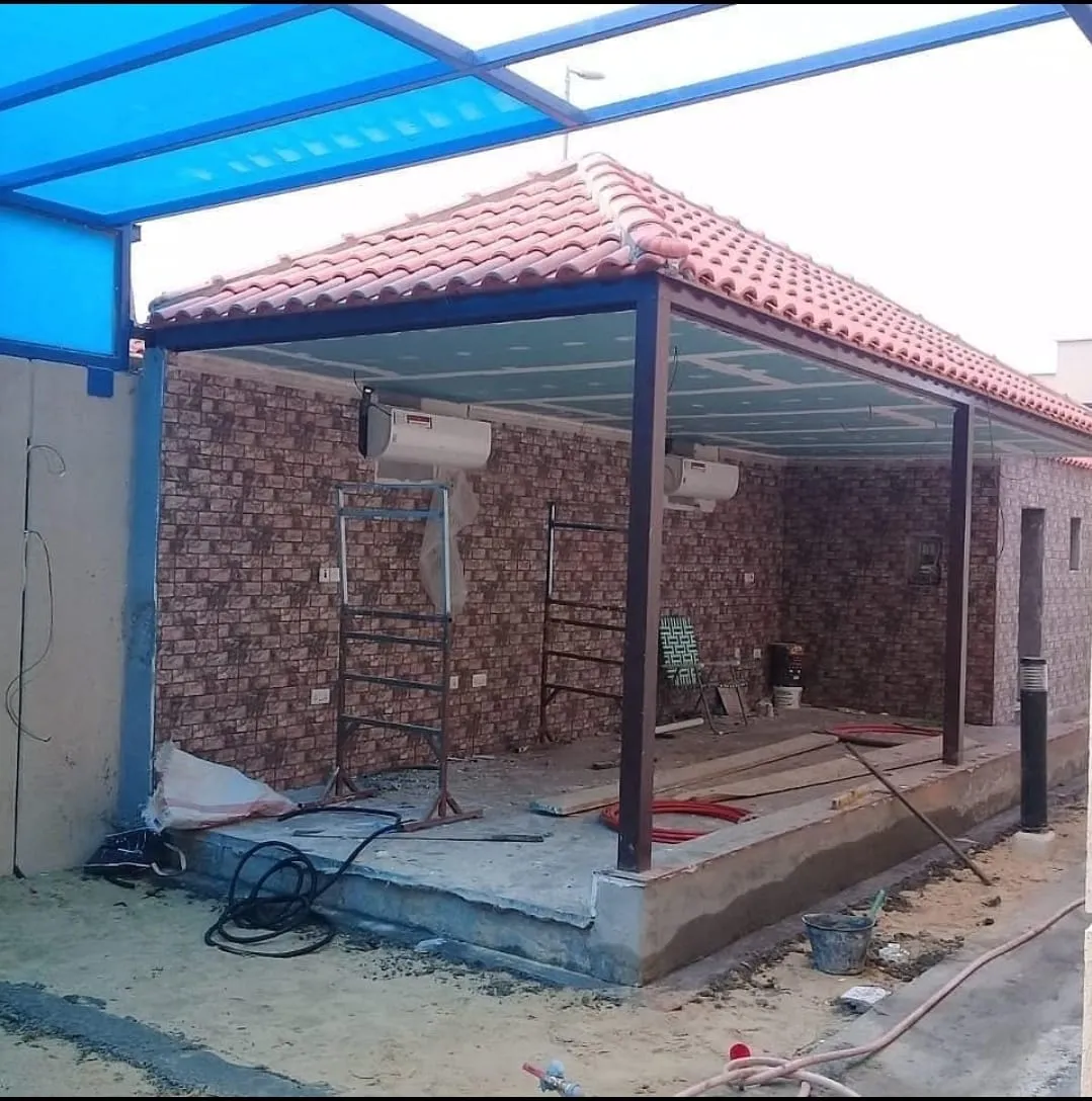 ارخص مقاول بناء مجلس خارجي في نجران وعسيربالحوش انيق زجاجي 