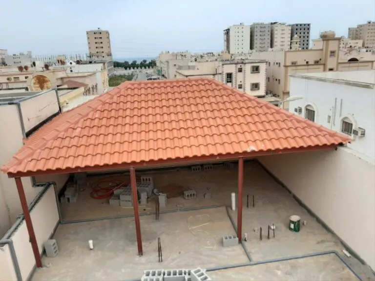 ارخص مقاول تركيب قرميدفي عسير ونجران للملاحق والأسطح