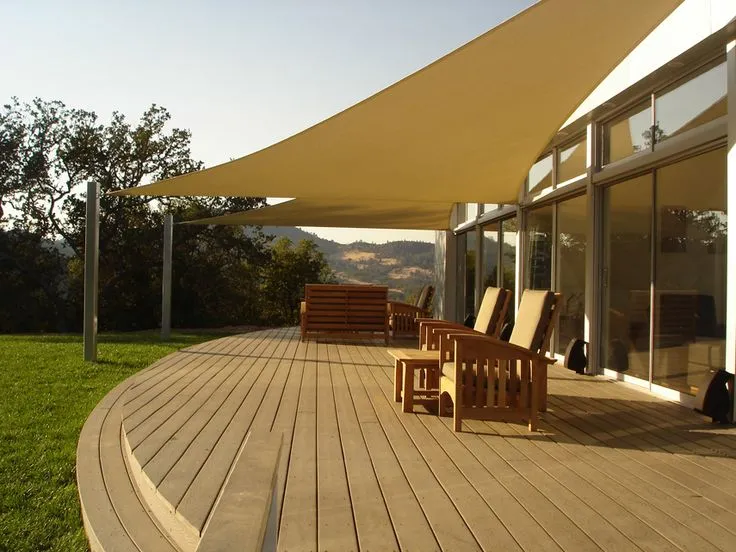 تحويل الفناء إلى واحة في أبها:للمظلات والحدائق ومظلات