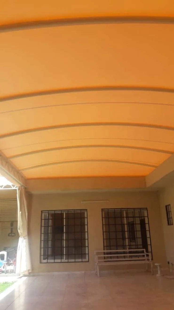 تركيب مظلات مداخل للمدارس والمنازل في الجنوب: حماية، فخامة