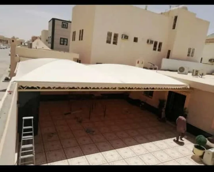 تركيب مظلات مداخل للمدارس والمنازل في الجنوب: حماية، فخامة