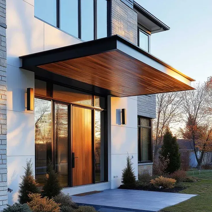 حداد مظلات مداخل فلل في الجنوب وعسير: تصاميم مودرن 