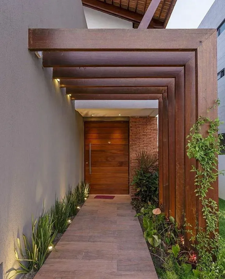 حداد مظلات مداخل فلل في الجنوب وعسير: تصاميم مودرن 