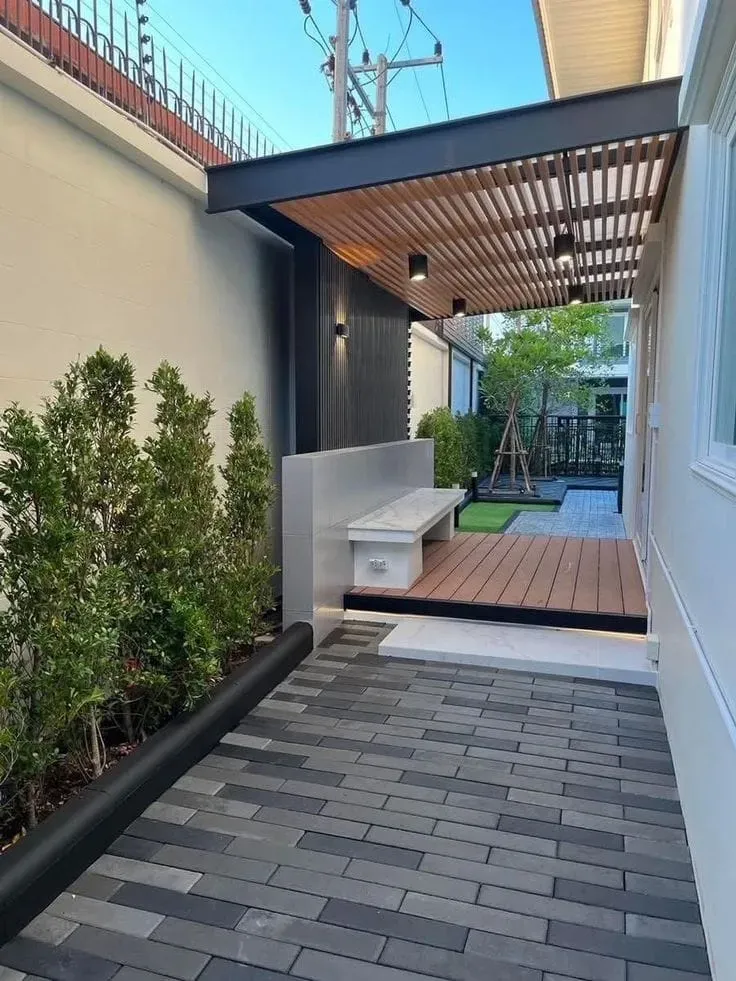 حداد مظلات مداخل فلل في الجنوب وعسير: تصاميم مودرن 