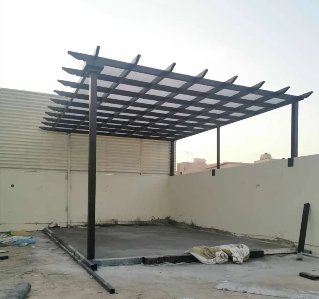 حداد مظلات مداخل فلل في الجنوب وعسير: تصاميم مودرن 