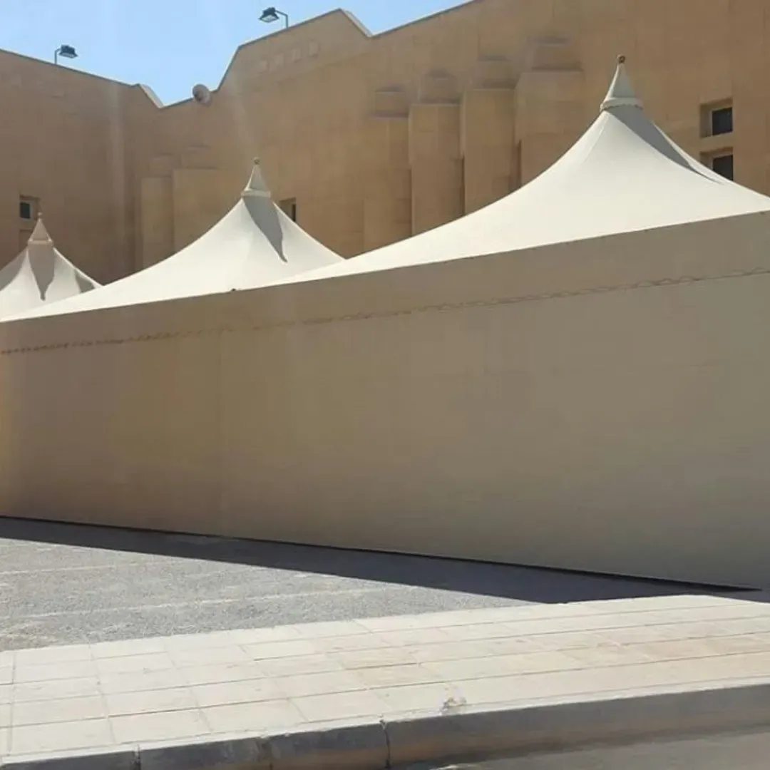 مظلات جلد PVCهرميه في بالجنوب: الجودة والمتانة بأسلوب عصري