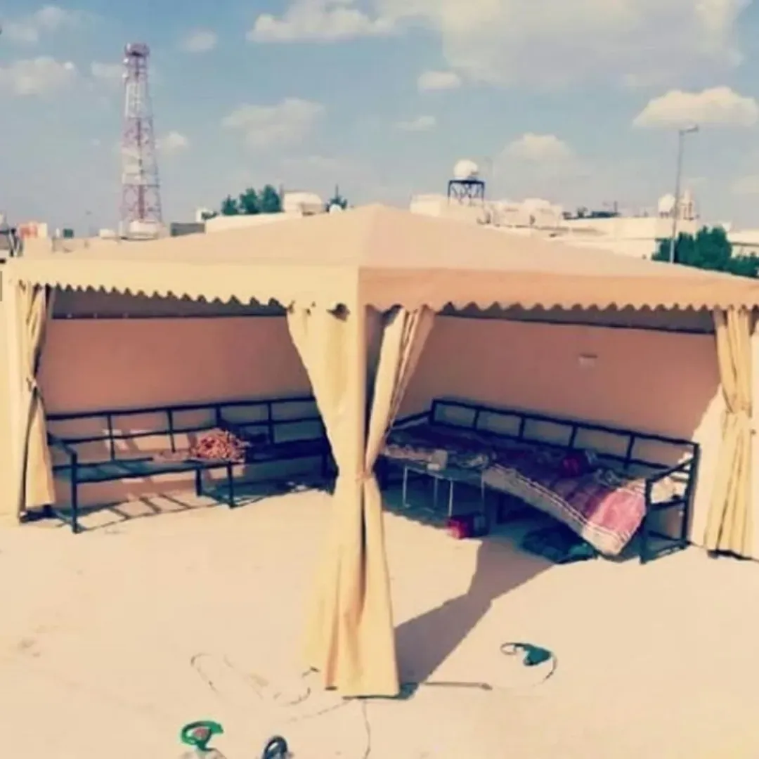 مظلات جلد PVCهرميه في بالجنوب: الجودة والمتانة بأسلوب عصري