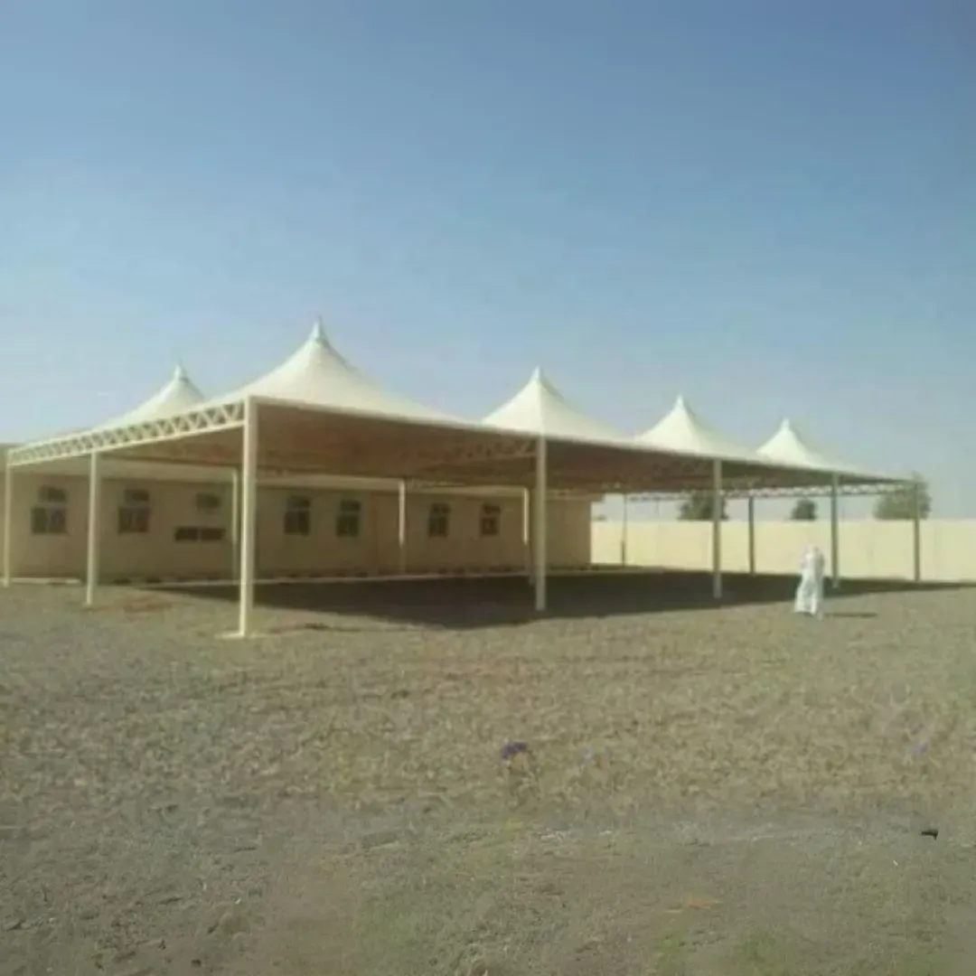 مظلات جلد PVCهرميه في بالجنوب: الجودة والمتانة بأسلوب عصري