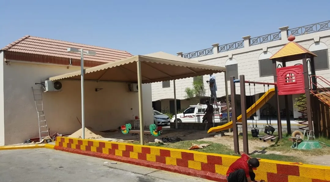 مظلات حدائق للمنزل في نجران بأشكال وصور مظلات حدائق خارجية 