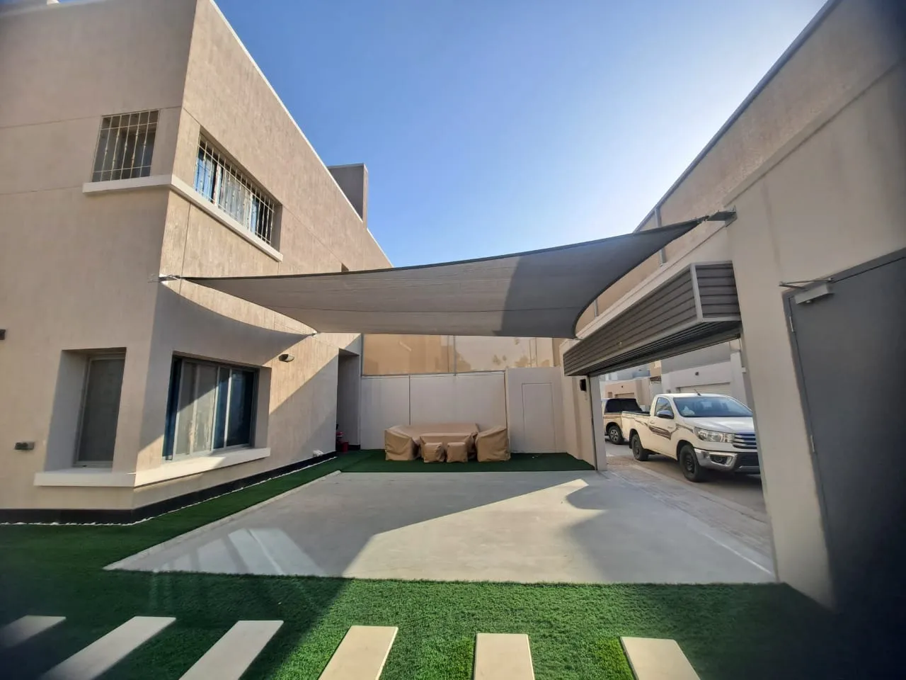 مظلات حدائق للمنزل في نجران بأشكال وصور مظلات حدائق خارجية 