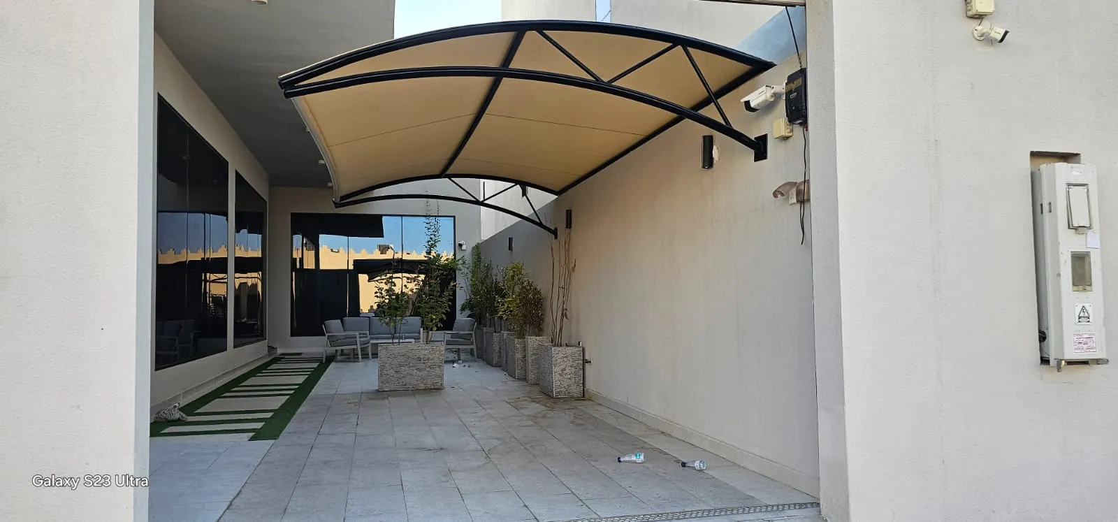 مظلات حدائق للمنزل في نجران بأشكال وصور مظلات حدائق خارجية 