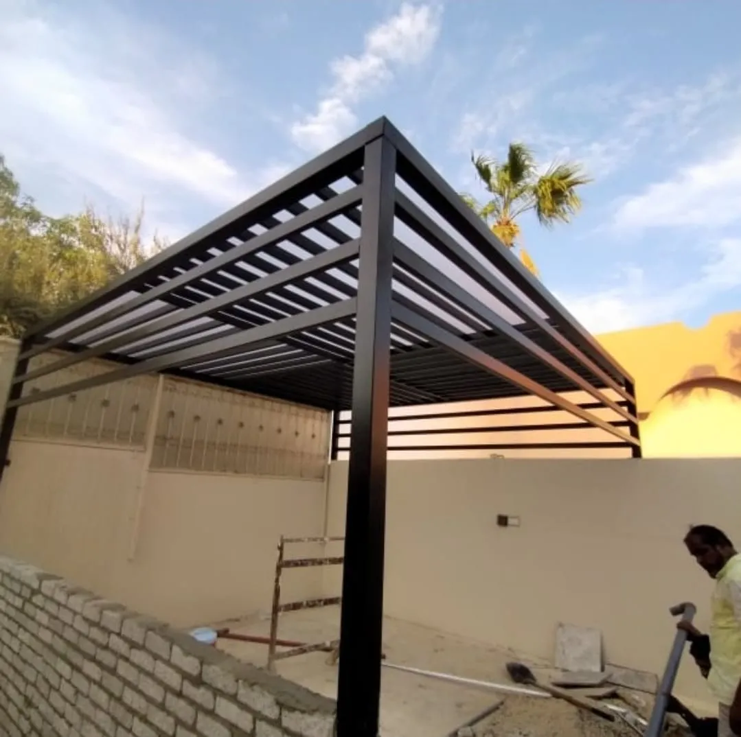 مظلات حدائق للمنزل في نجران بأشكال وصور مظلات حدائق خارجية 