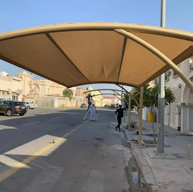 تركيب مظلات في جنوب المملكة|بتصاميم حديثة بضمان 15 سنه 