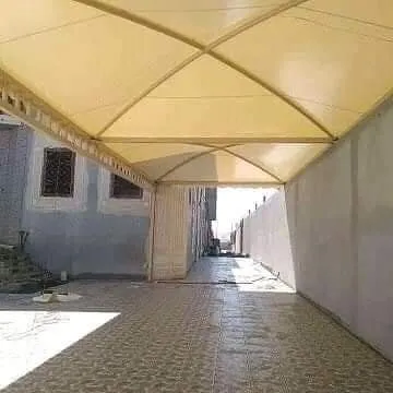 أفضل أنواع مظلات أحواش ومواقف سيارات في الجنوب وابهاء