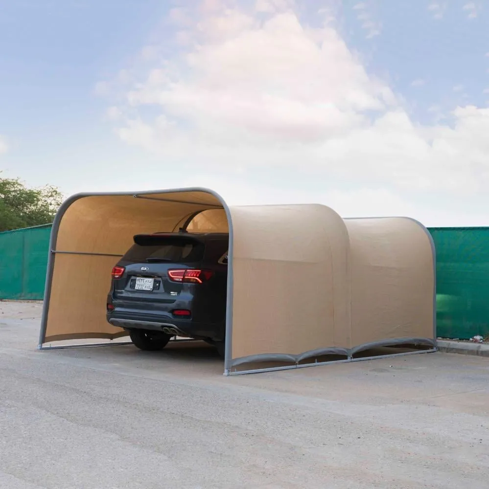 أنواع مظلات سيارات خارجية في الجنوب:لتركيب مظلات البوثلين