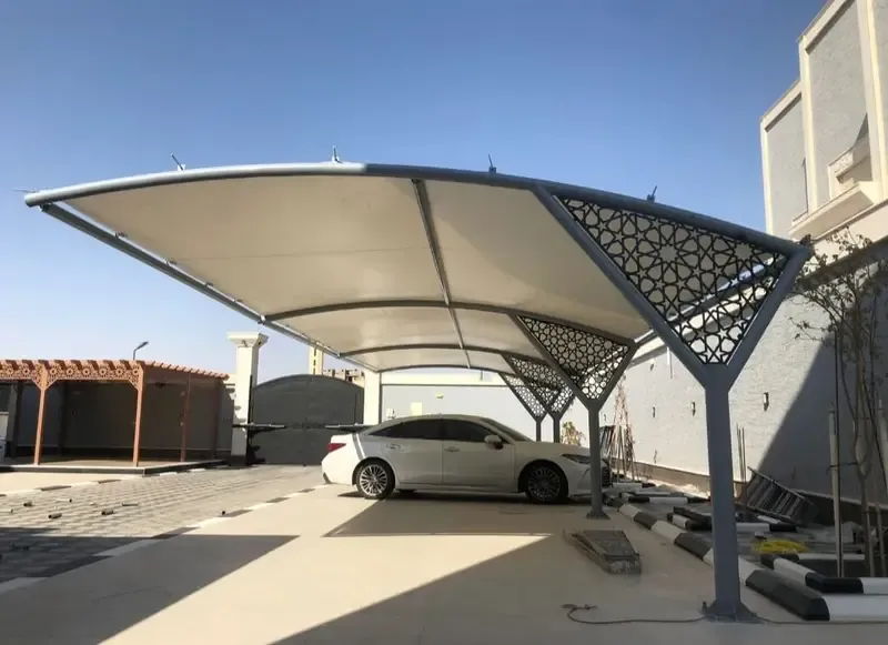 أنواع مظلات سيارات خارجية في الجنوب:لتركيب مظلات البوثلين