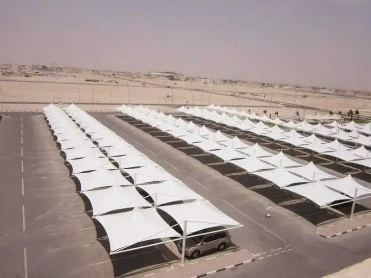 أنواع مظلات سيارات خارجية في الجنوب:لتركيب مظلات البوثلين