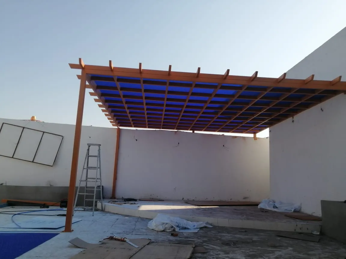 مظلات أحواش وجلسات خارجية في خميس مشيط أفضل الأنواع والأسعار