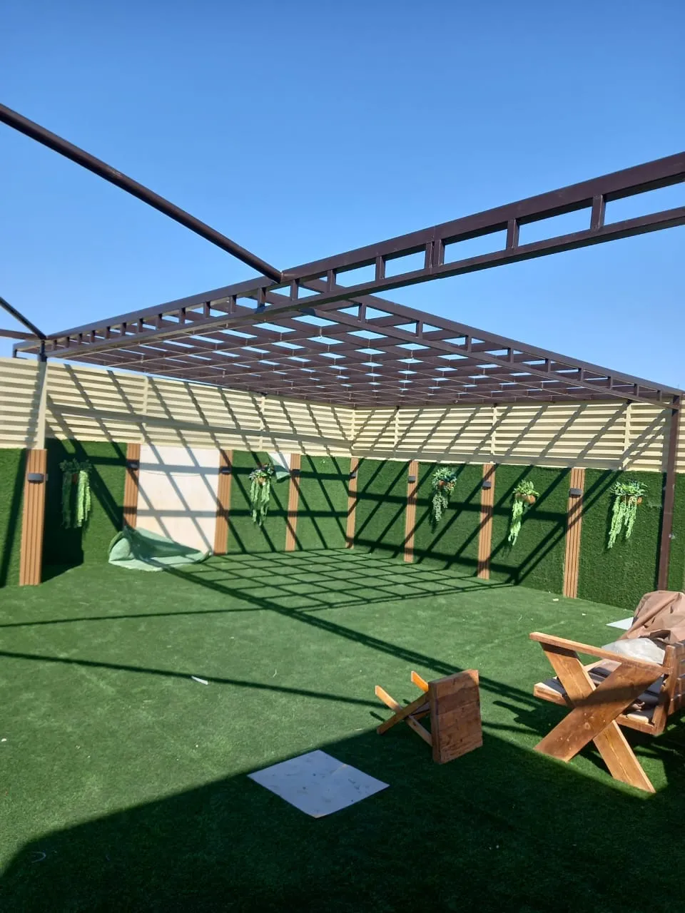 مظلات أحواش وجلسات خارجية في خميس مشيط أفضل الأنواع والأسعار