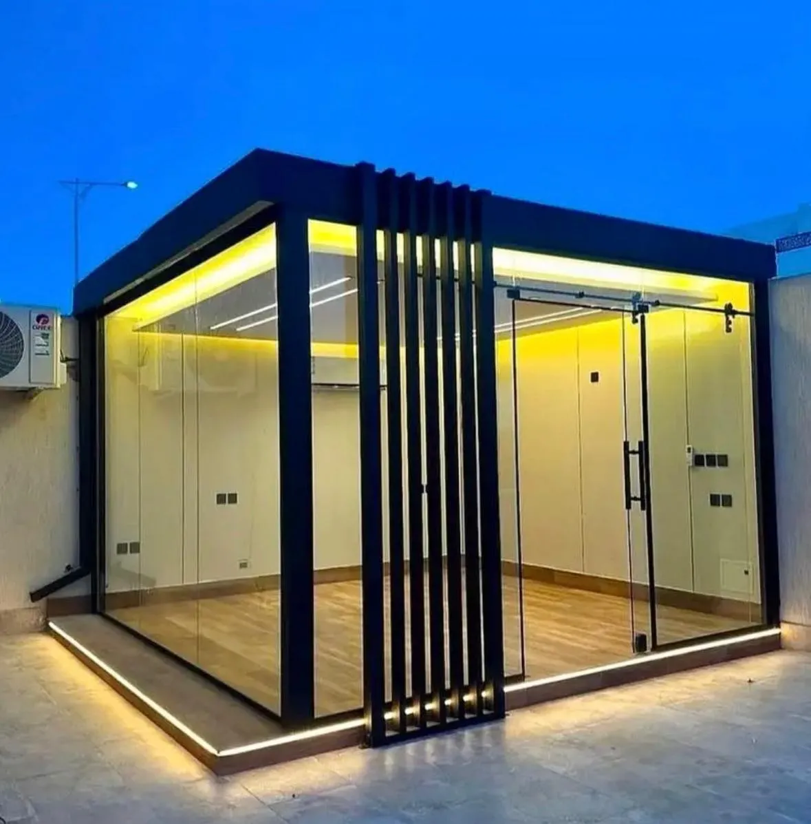 مجالس زجاجية وملاحق خارجيه فخمة بالجنوب وابها:تصاميم عصرية 