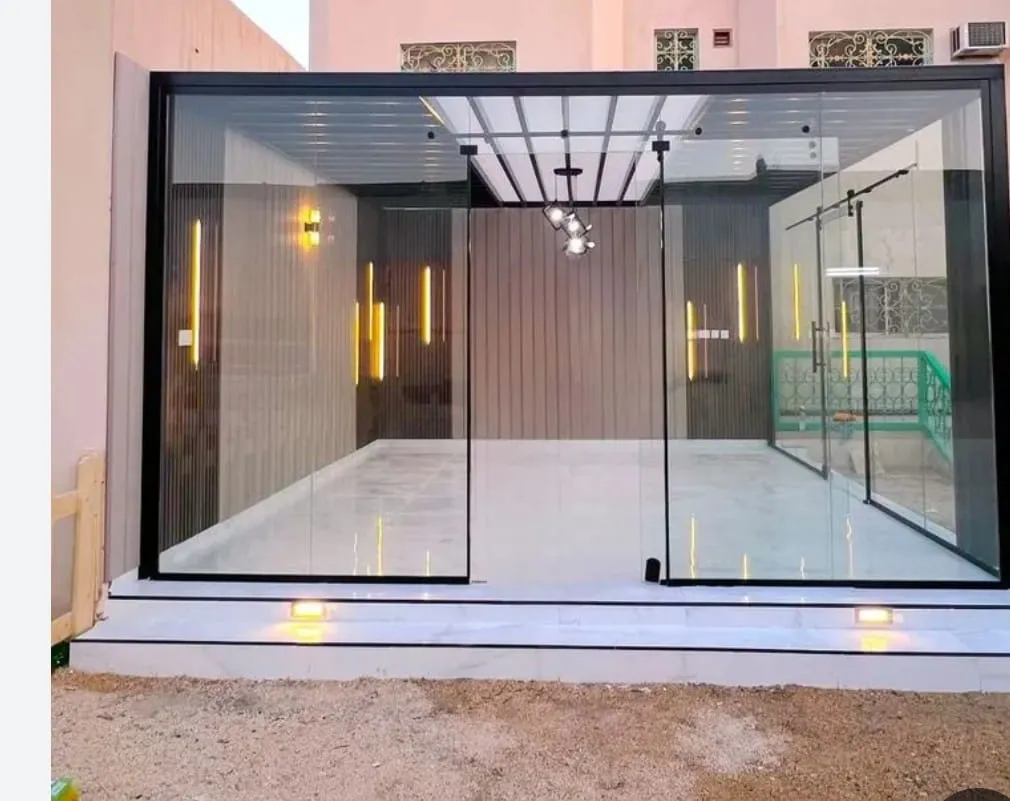 مجالس زجاجية وملاحق خارجيه فخمة بالجنوب وابها:تصاميم عصرية 