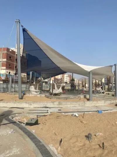 أفضل أنواع قماش مظلات خارجية ومظلات شراع في الجنوب ونجران 