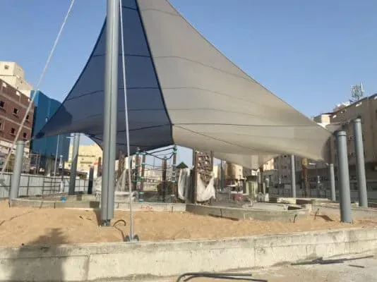 أفضل أنواع قماش مظلات خارجية ومظلات شراع في الجنوب ونجران 