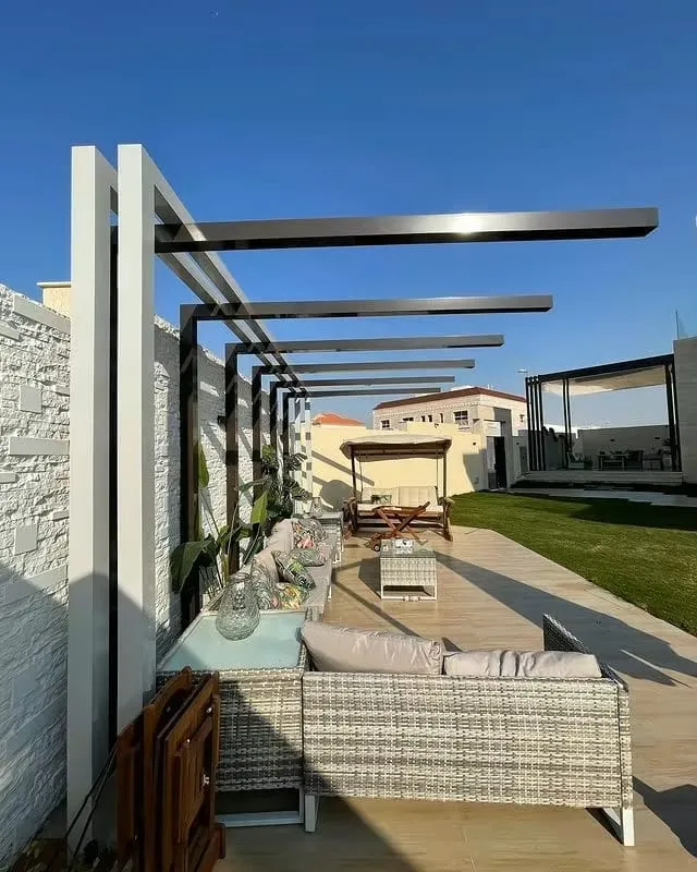 حدادتركيب برجولات حديد للأحواش في نجران:أفضل التصاميم