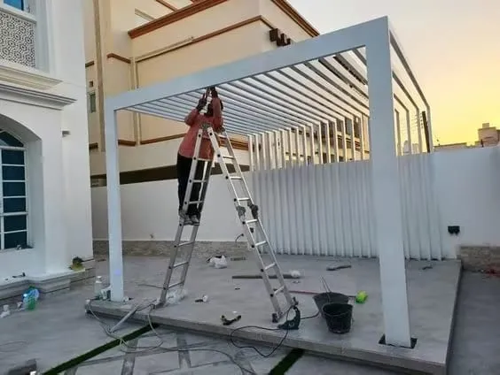 حدادتركيب برجولات حديد للأحواش في نجران:أفضل التصاميم