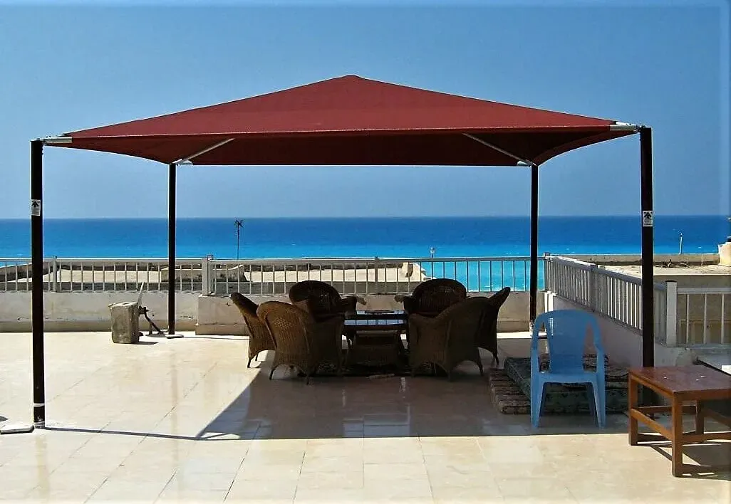 مظلات تغطية مسابح بالجنوب وابها حماية كاملة من الشمس والغبار