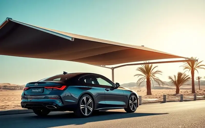 أسعار مظلات السيارات في الجنوب باأفضل أنواع وعروض التركيب 