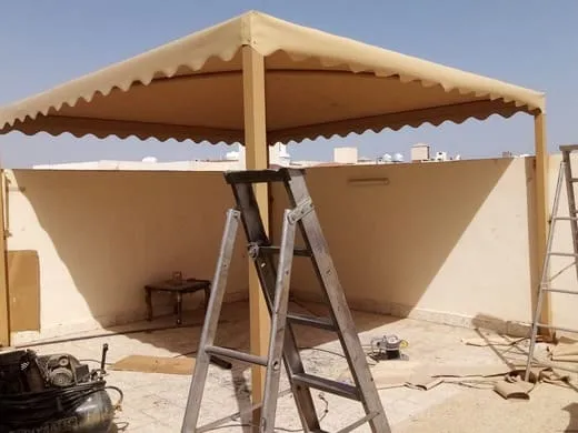 أفضل مظلات حدائق قماش بالجنوب واتصاميم مودرن وأسعار اقتصادية
