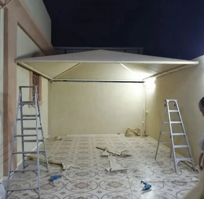 أفضل مظلات حدائق قماش بالجنوب واتصاميم مودرن وأسعار اقتصادية