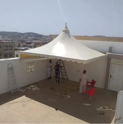 أفضل مظلات حدائق قماش بالجنوب واتصاميم مودرن وأسعار اقتصادية