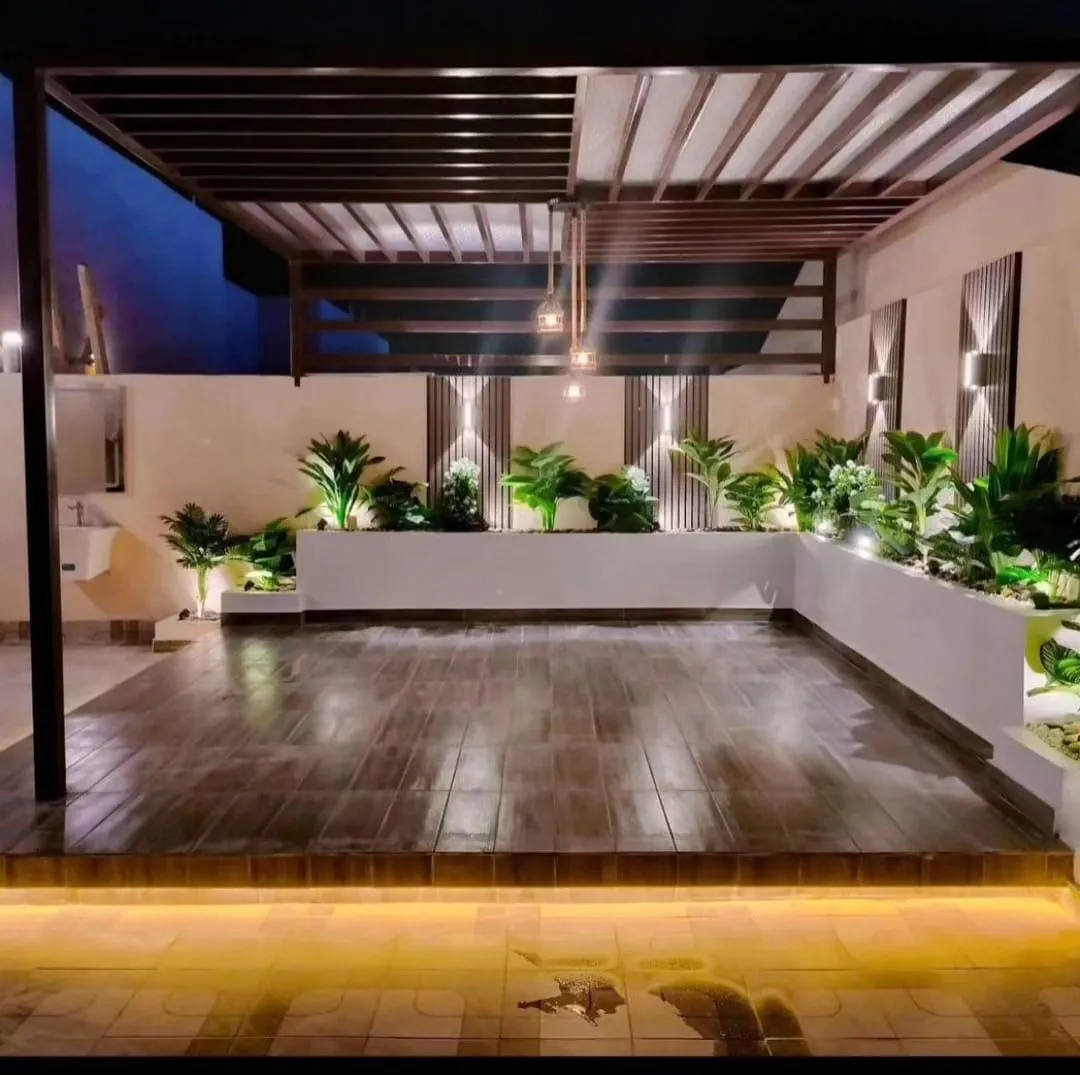 تصميم جلسات خارجيةفي الجنوب ونجران|بأحدث مظلات وسواتر حدائق