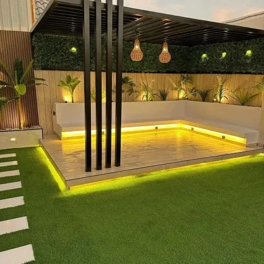 تصميم جلسات خارجيةفي الجنوب ونجران|بأحدث مظلات وسواتر حدائق