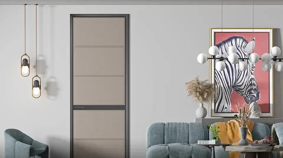 أبواب خشب داخلية مودرن بالجنوب:الفخامة والجودة للأبواب الخشب