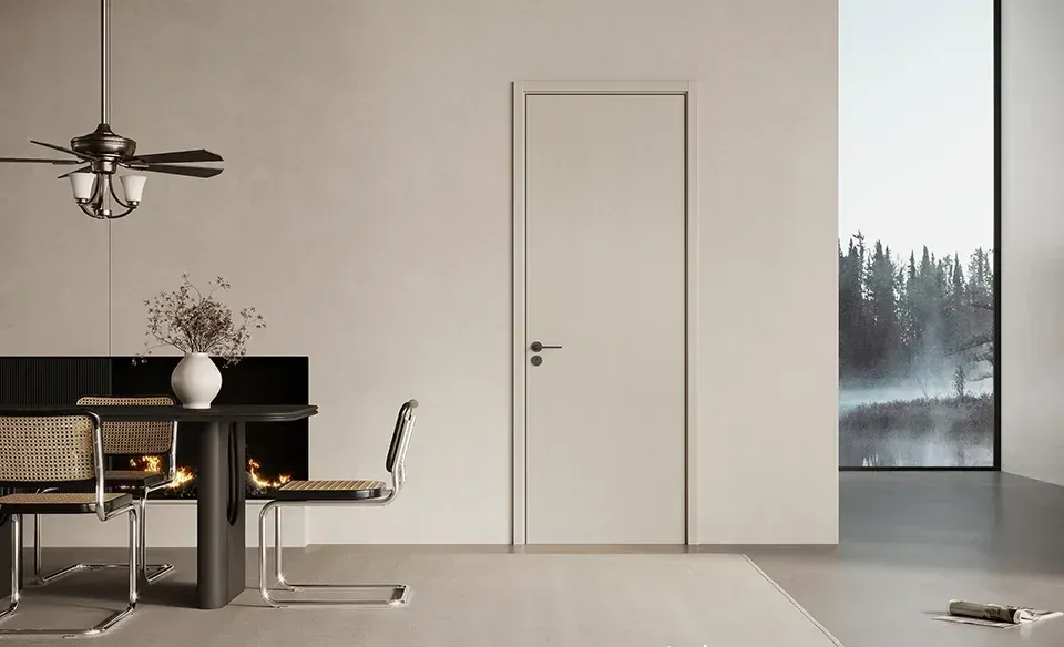 أبواب خشب داخلية مودرن بالجنوب:الفخامة والجودة للأبواب الخشب