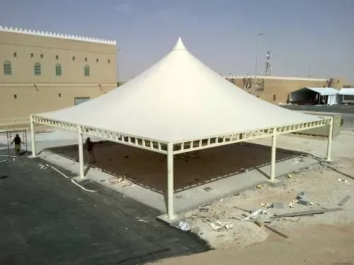 تركيب مظلات هرمية في أبها:أفضل أنواع وتصاميم المظلات الهرمية