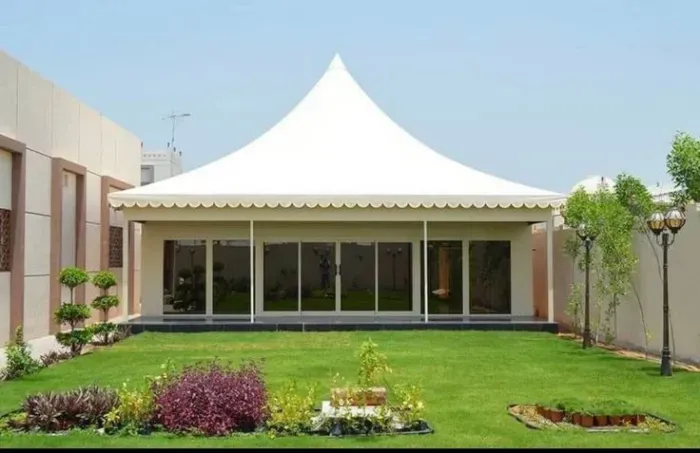 تركيب مظلات هرمية في أبها:أفضل أنواع وتصاميم المظلات الهرمية