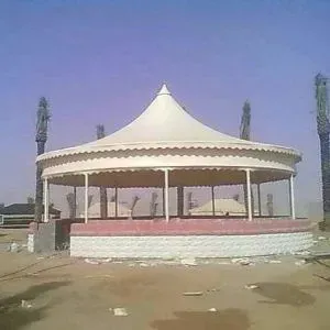 تركيب مظلات هرمية في أبها:أفضل أنواع وتصاميم المظلات الهرمية