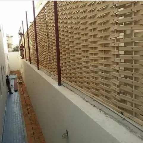 أفضل سواتر بلاستيك خشبي وليزرفي ابهاء وباقي مدن المملكة