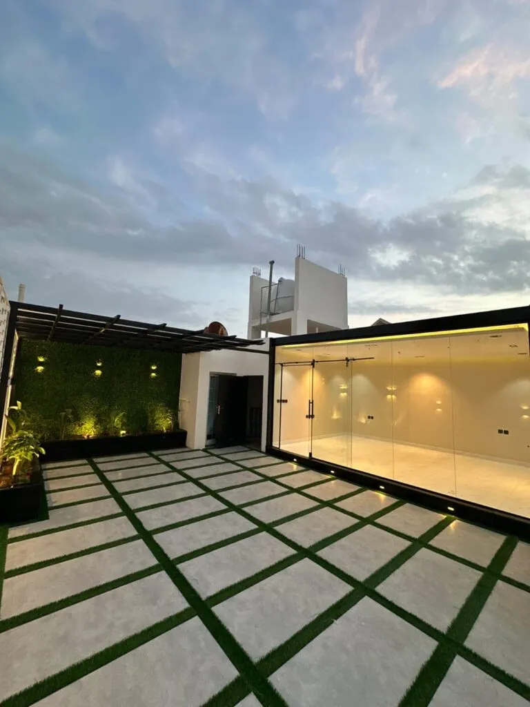تصميم ملاحق ومجالس خارجية في أبها:ومواصفات ملاحق مودرن