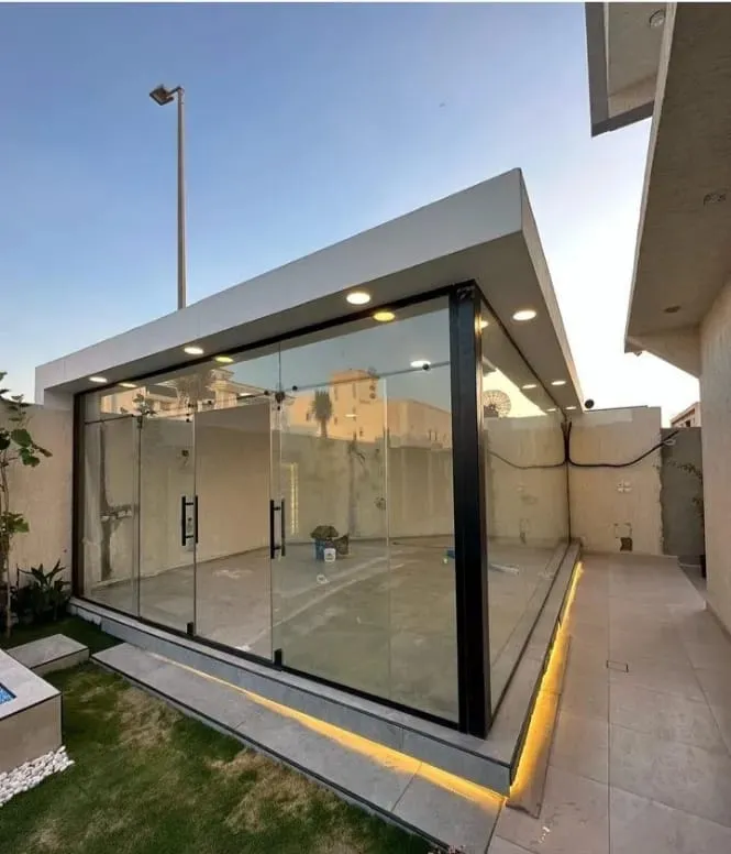 تصميم ملاحق ومجالس خارجية في أبها:ومواصفات ملاحق مودرن