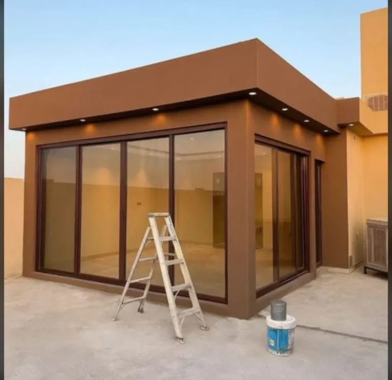 تصميم ملاحق ومجالس خارجية في أبها:ومواصفات ملاحق مودرن