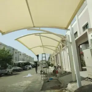 افضل انواع مظلات سيارات قماش في أبها|اسعار قماش PVC الماني وكوري 2026